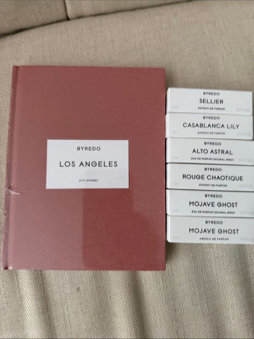 Byredo Hardcover Los Angeles Book - Dusty Rose